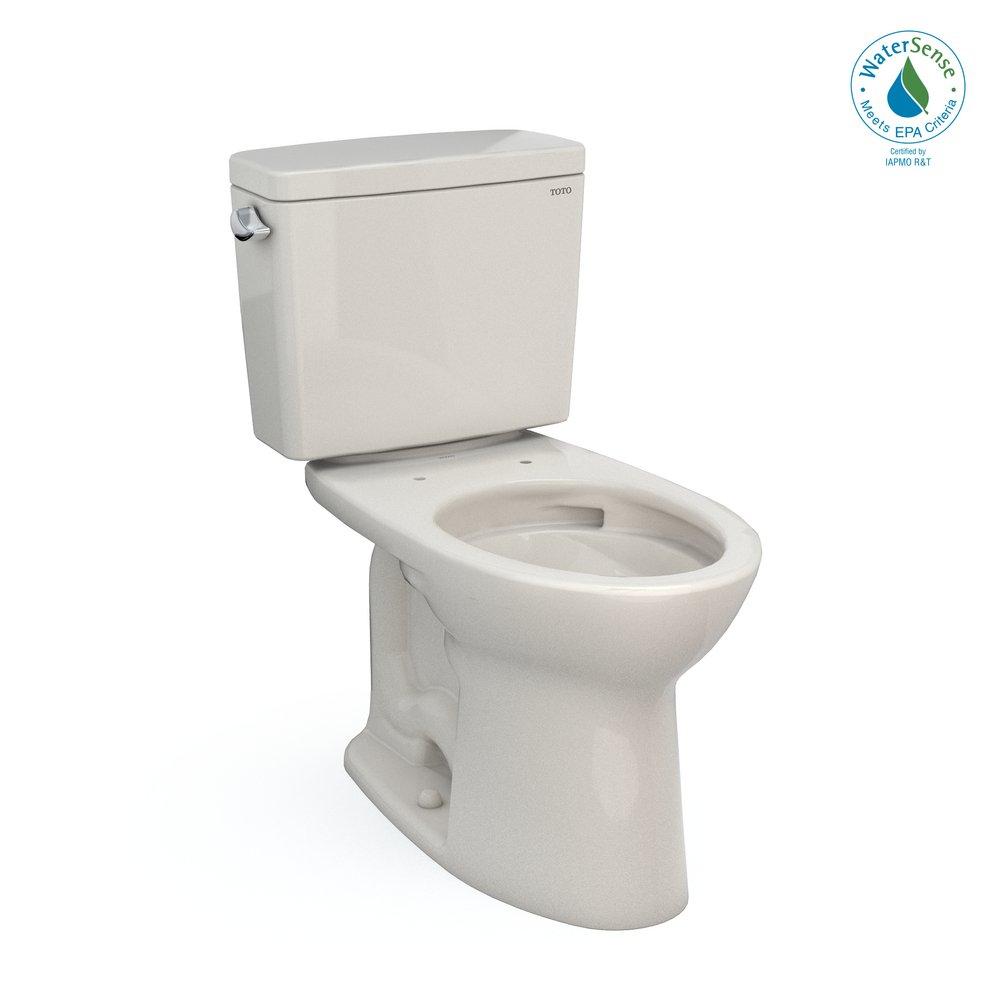 1.28 gpf Elongated Two Piece Toilet in Sedona Beige 