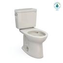 1.28 gpf Elongated Two Piece Toilet in Sedona Beige
