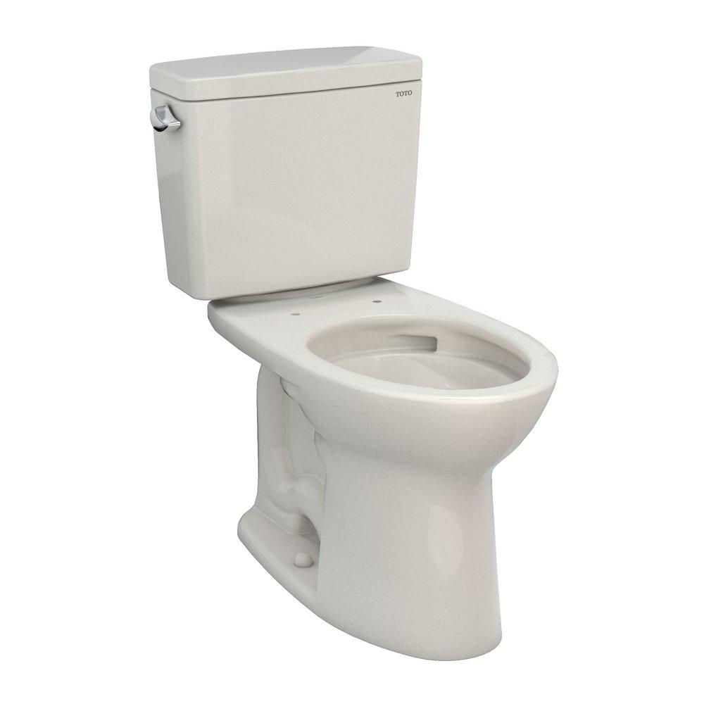1.6 gpf Elongated Two Piece Toilet in Sedona Beige 