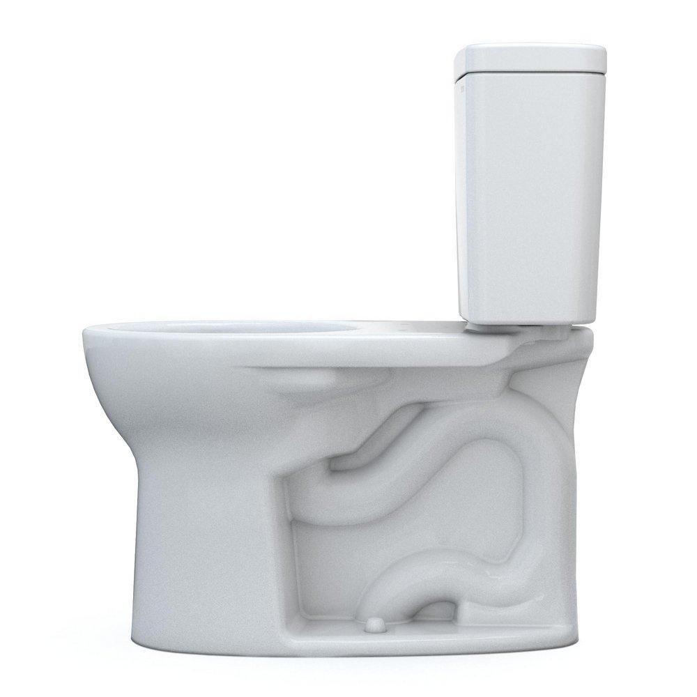 1.28 gpf Round Two Piece Toilet in Cotton 