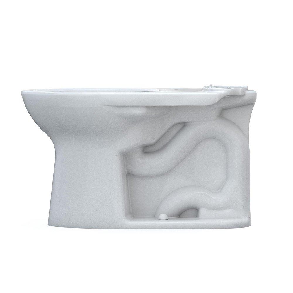 Elongated Toilet Bowl in Cotton 