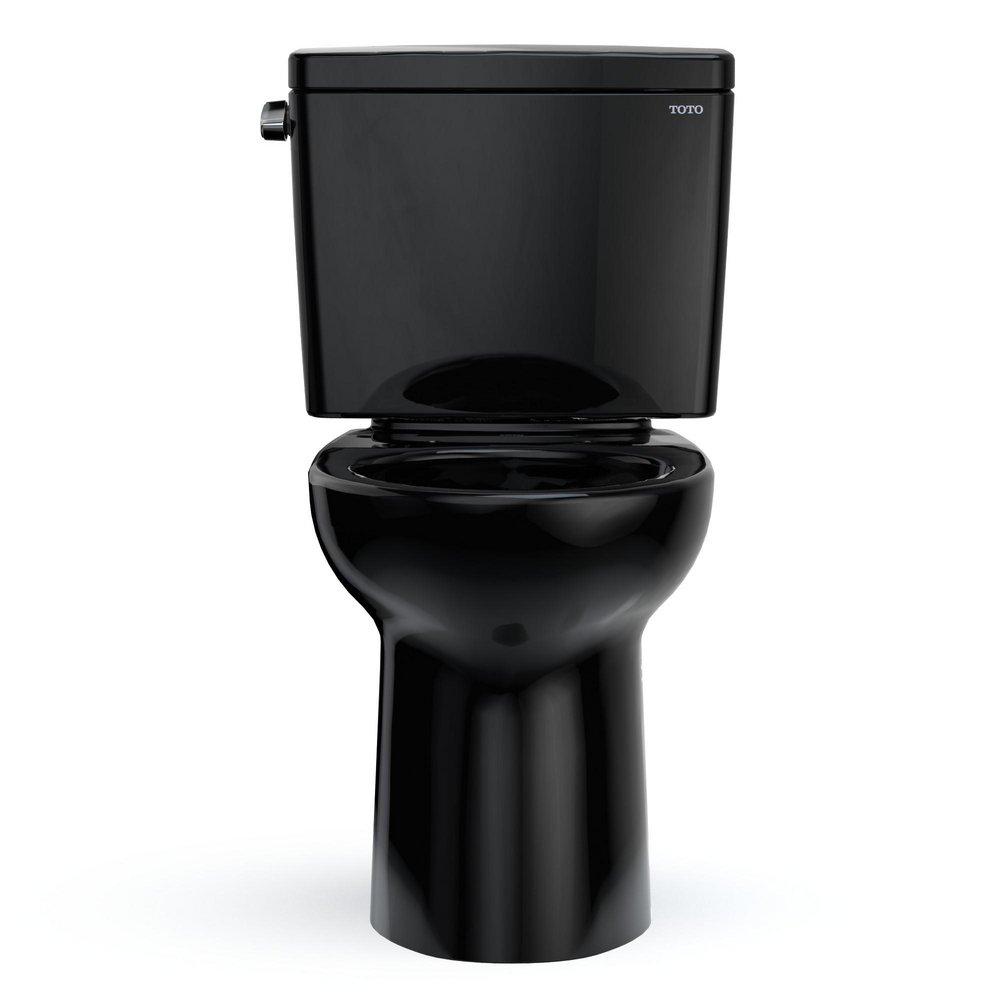 1.6 gpf Elongated Two Piece Toilet in Ebony 