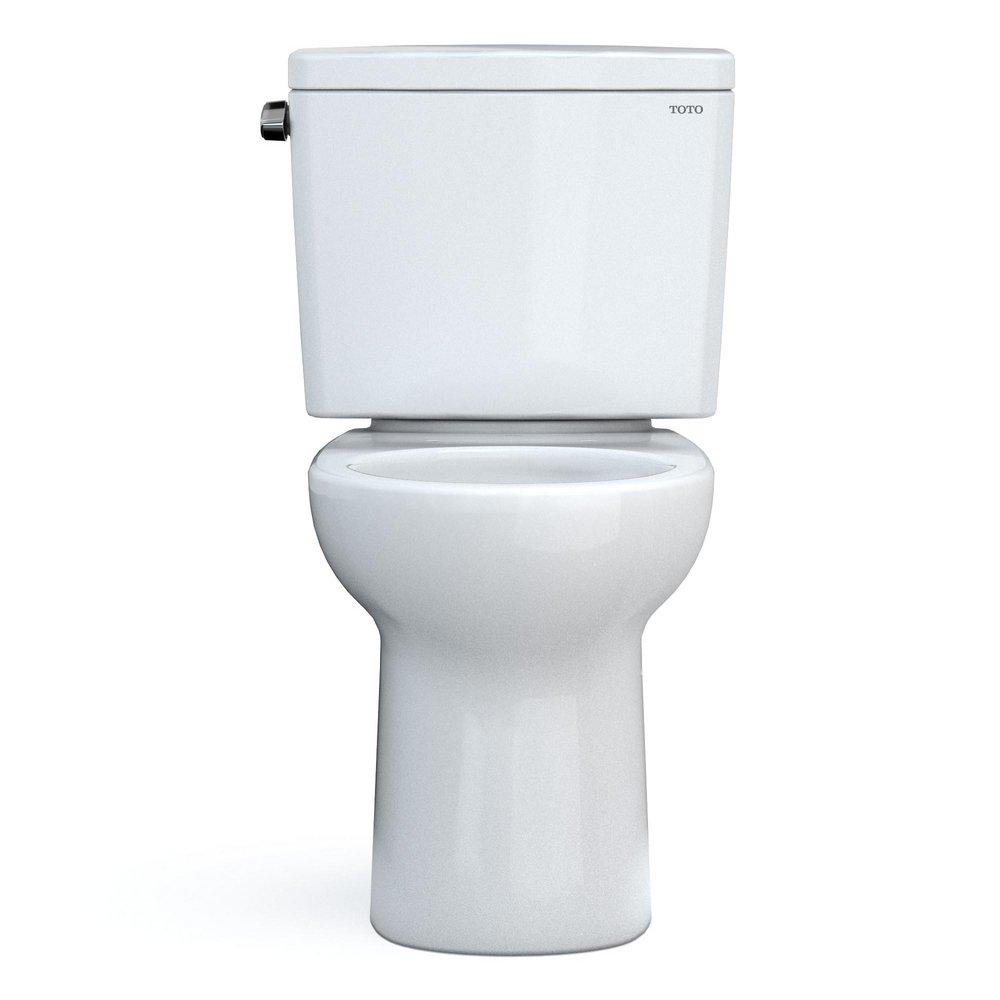 1.6 gpf Round Two Piece Toilet in Cotton 