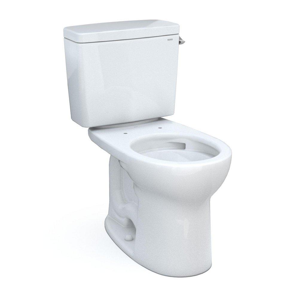 1.28 gpf Round Two Piece Toilet in Cotton 