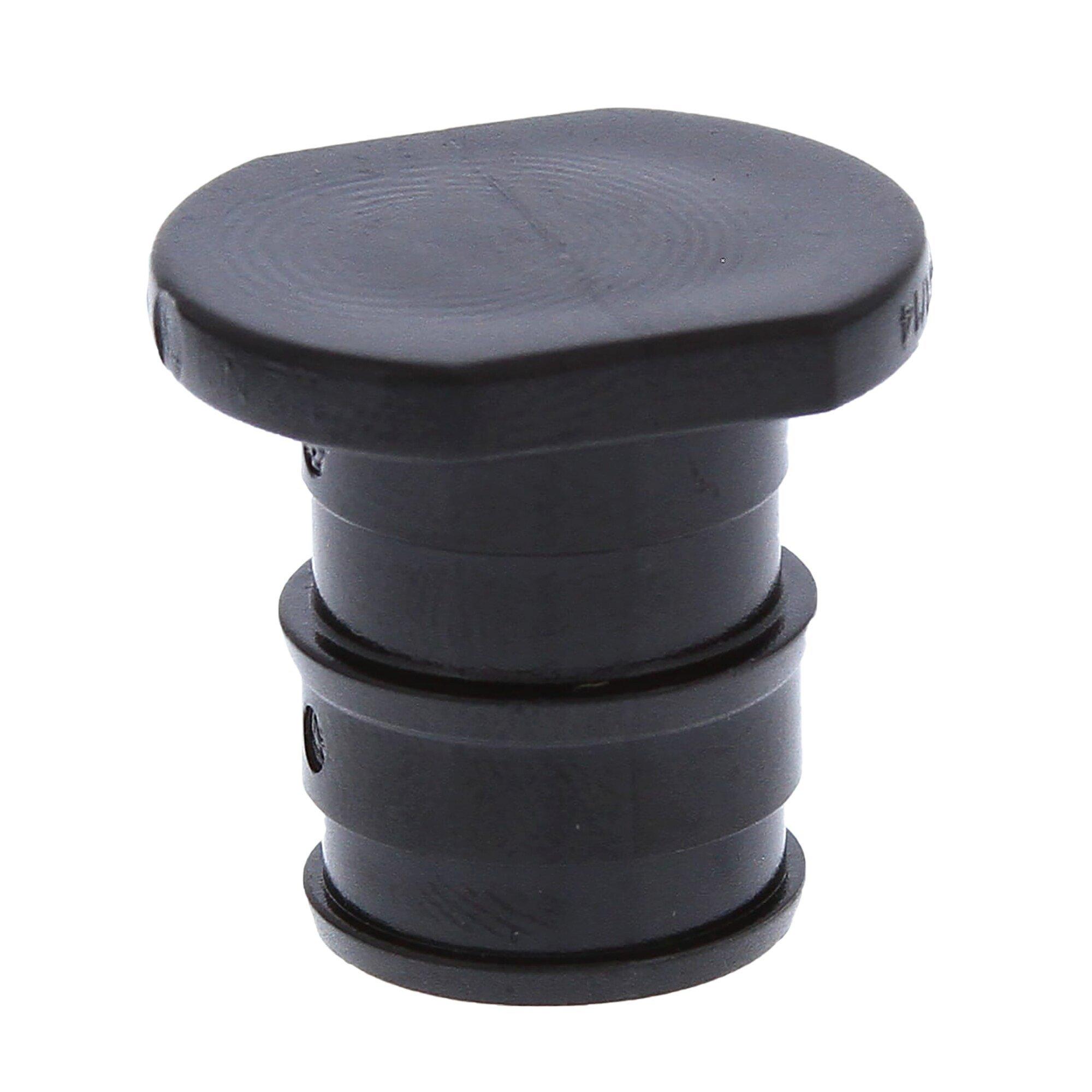 Jones Stephens Black F1960 150 psi Polymer PEX Plug 