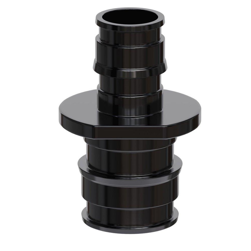 Jones Stephens Black Plastic PEX Expansion Coupling 