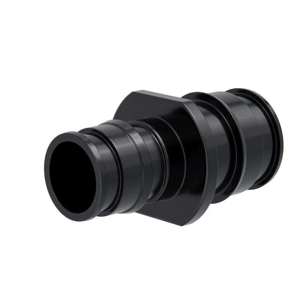 Jones Stephens Black Plastic PEX Expansion Coupling 