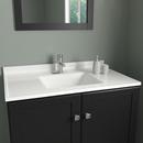 Design House White 49 x 22 in. Single Bowl Stone Vanity Top 