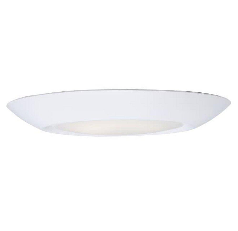 Maxim Lighting&reg; White 1-1/4 x 7-1/2 in. 13.5W 1-Light Integrated LED Flush Mount Ceiling Fixture 