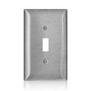 LEVITON Stainless Steel Wall Plate in Stainless Steel 
