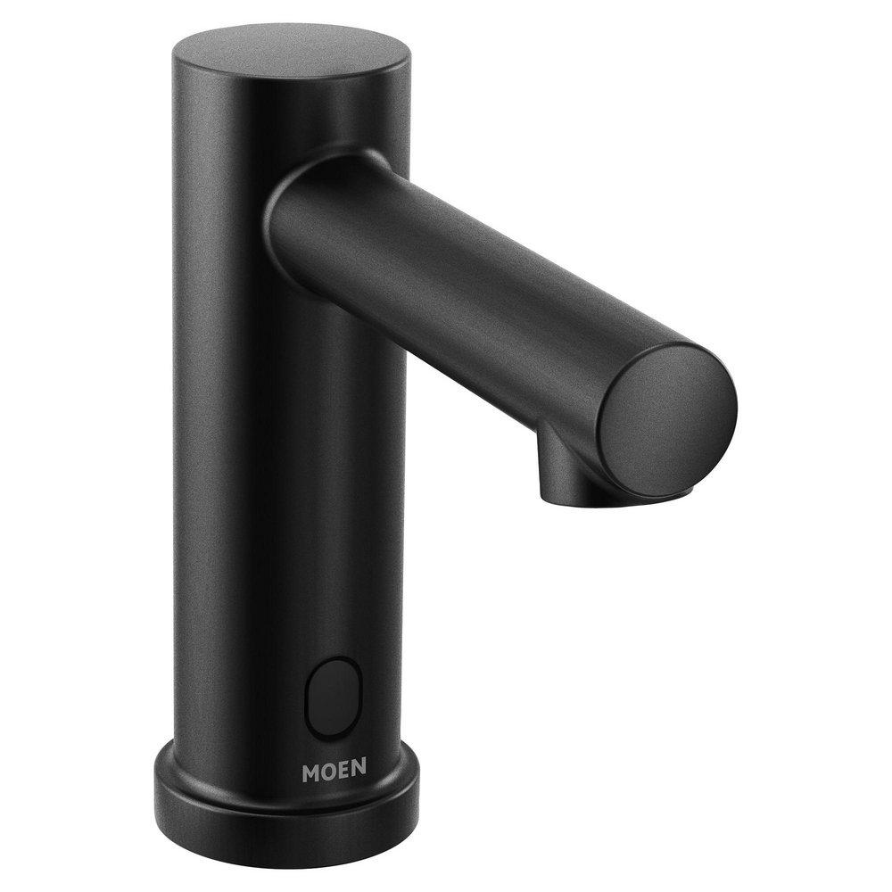 No Handle Deck Mount Service Faucet in Matte Black 