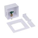Oatey&reg; White 6 x 6-21/50 x 6 in. Ice Maker Supply Box 