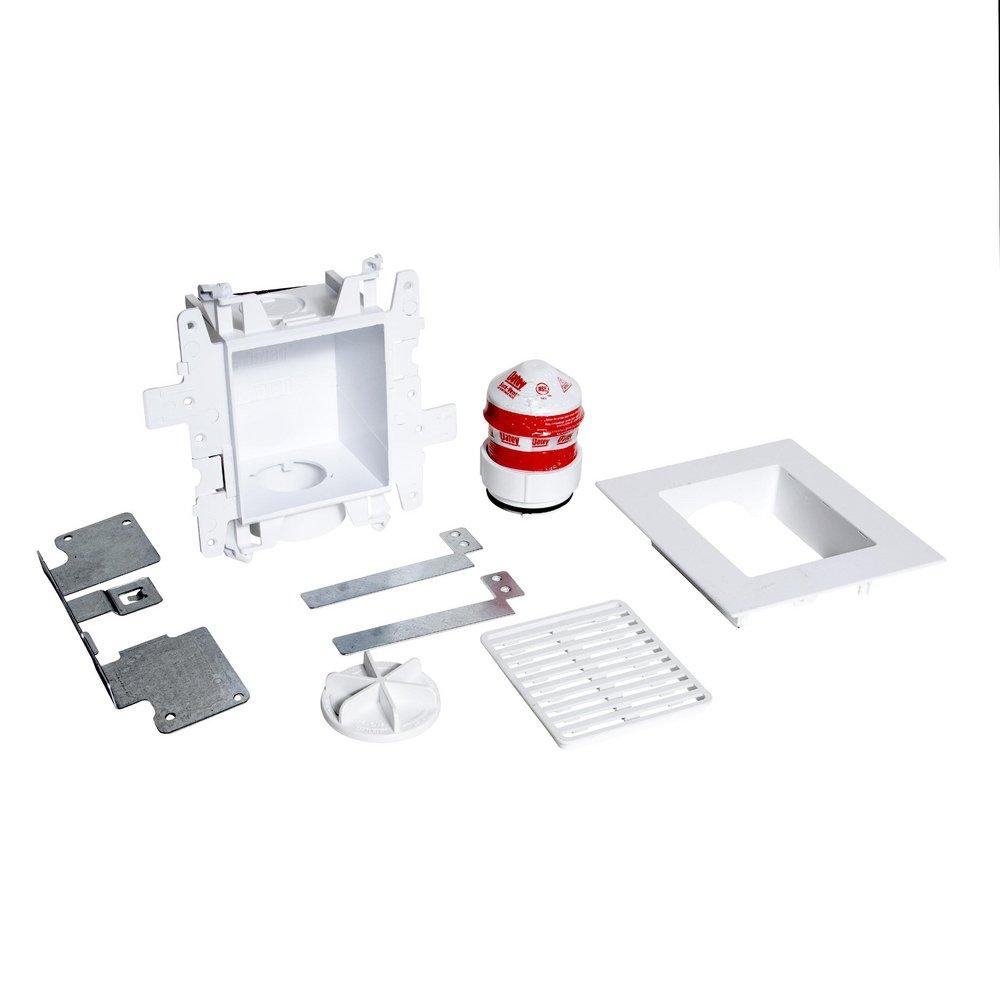 Oatey&reg; White 7-49/50 x 8-23/50 in. Air Admittance Supply Box 