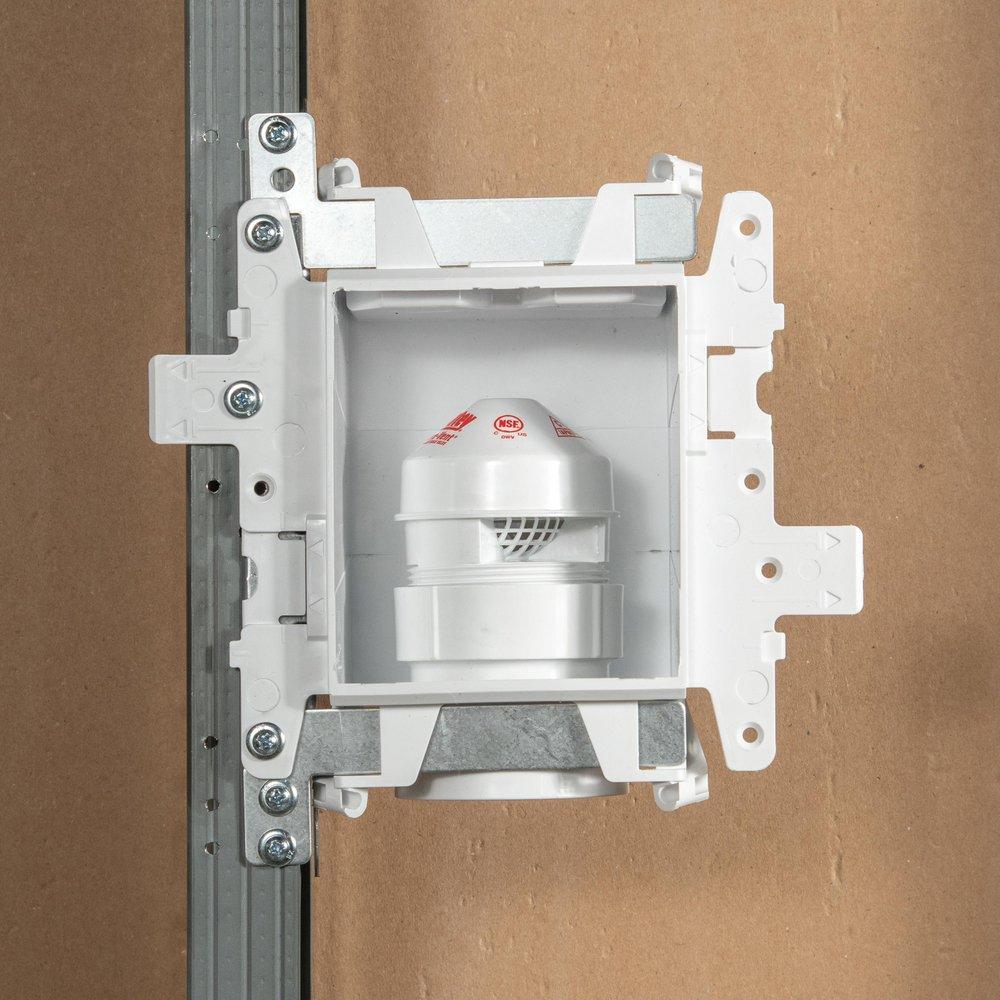 Oatey&reg; White 7-49/50 x 8-23/50 in. Air Admittance Supply Box 