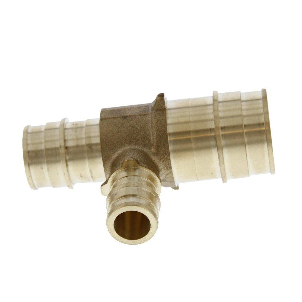 Jones Stephens Brass Brass PEX Expansion Tee 