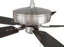 Craftmade Brushed Polished Nickel 52 in. 5-Blade Indoor Ceiling Fan 