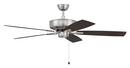 Craftmade Brushed Polished Nickel 52 in. 5-Blade Indoor Ceiling Fan 