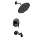 Moen Matte Black Single Handle Single Function Bathtub & Shower Faucet  (Trim Only) 