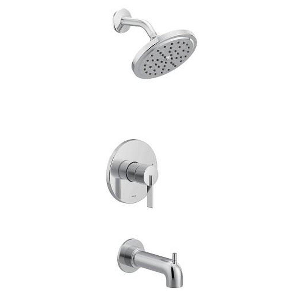 Moen Chrome Single Handle Single Function Bathtub & Shower Faucet  (Trim Only) 