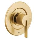 Single Handle Pressure Balancing Valve Trim in Brushed Gold