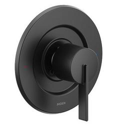 Single Handle Pressure Balancing Valve Trim in Matte Black