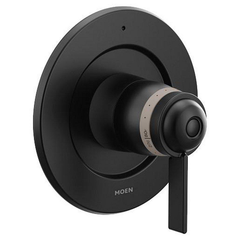 Moen Matte Black Single Handle Bathtub & Shower Faucet  (Trim Only) 