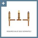 Moen Brushed Gold Two Handle Roman Tub Faucet (Trim Only) 