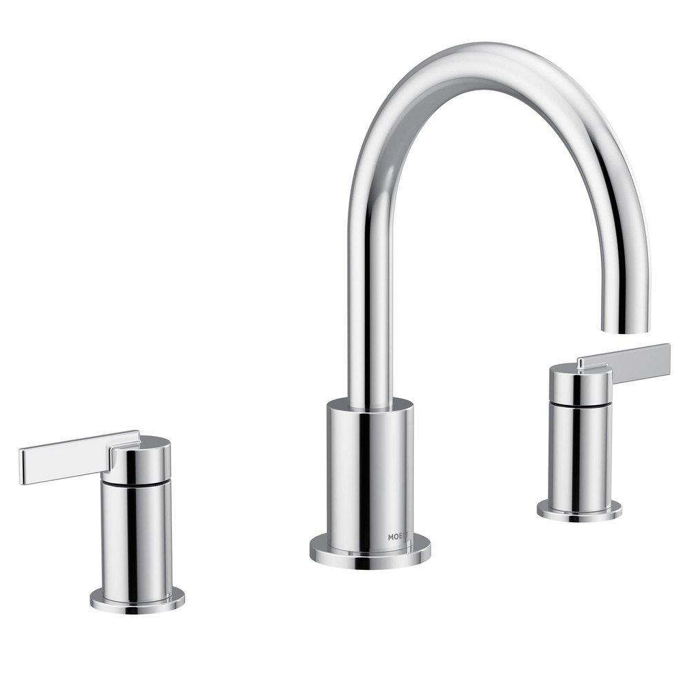 Moen Chrome Two Handle Roman Tub Faucet (Trim Only) 