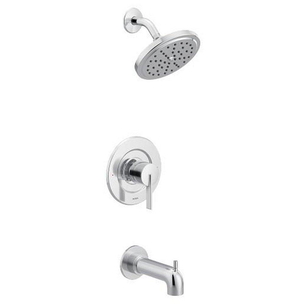 Moen Chrome Single Handle Single Function Bathtub & Shower Faucet  (Trim Only) 