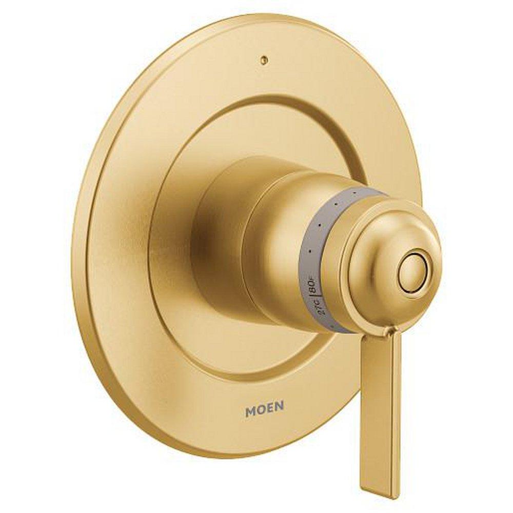 Moen Brushed Gold Single Handle Bathtub & Shower Faucet  (Trim Only) 