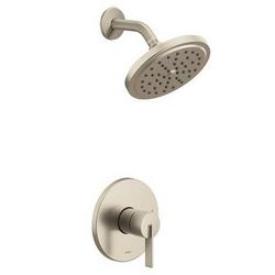 One Handle Single Function Shower Faucet in Brushed Nickel (Trim Only)
