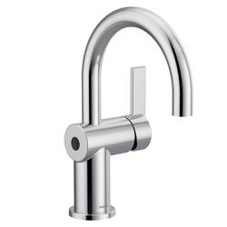 Single Handle Monoblock Bathroom Sink Faucet in Chrome
