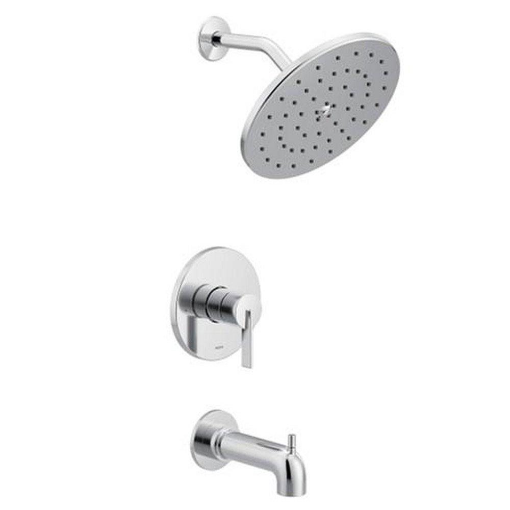 Moen Chrome Single Handle Single Function Bathtub & Shower Faucet  (Trim Only) 