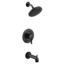 Moen Matte Black Single Handle Single Function Bathtub & Shower Faucet  (Trim Only) 