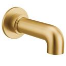 Tub Spout in Brushed Gold