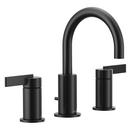 Two Handle Widespread Bathroom Sink Faucet in Matte Black