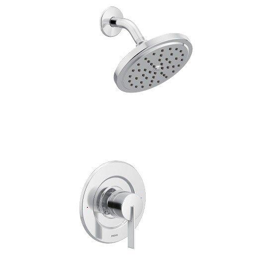 Moen Chrome One Handle Single Function Shower Faucet (Trim Only) 