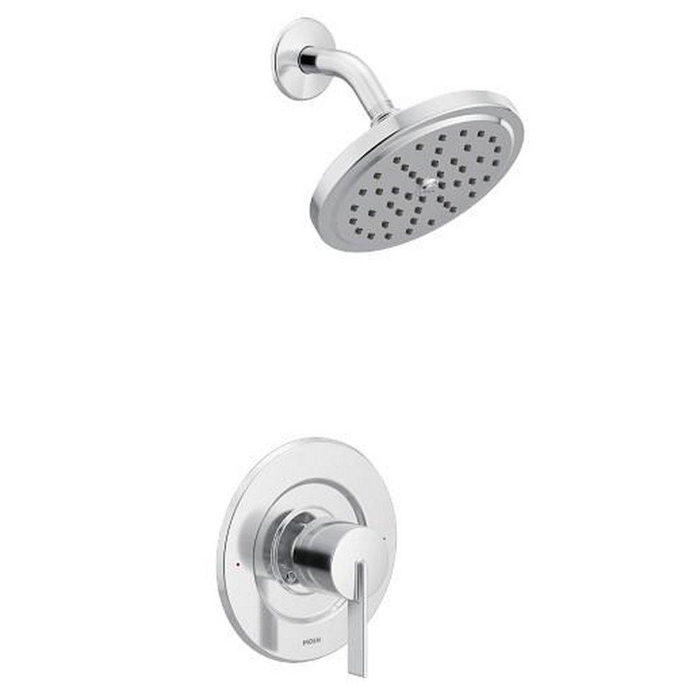 Moen Chrome Single Handle Single Function Shower Faucet (Trim Only) 