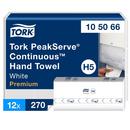 Tork White Continuous Hand Towel in White (Case of 12, Pack of 270) 