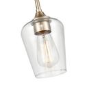 1-Light Mini-Pendant Light in Modern Gold 