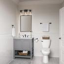 3-Light Vanity Fixture in Matte Black 