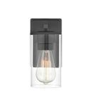 1-Light Wall Sconce in Matte Black 