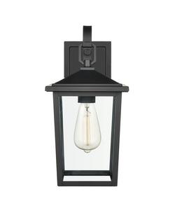 2-Light Outdoor Wall Sconce in Powder Coated Black