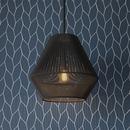 1-Light Pendant Light in Matte Black 