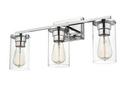 3-Light Vanity Fixture in Chrome 