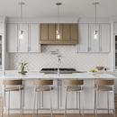 1-Light Pendant Light in Chrome 