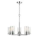 5-Light Chandelier Ceiling Light in Chrome 