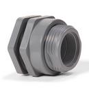 1 PVC B/HEAD SXT FTG W/ EPDM GSKT 