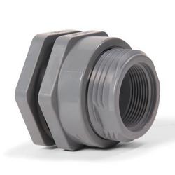 1 in. PVC B/HEAD SXT FTG W/ EPDM GSKT