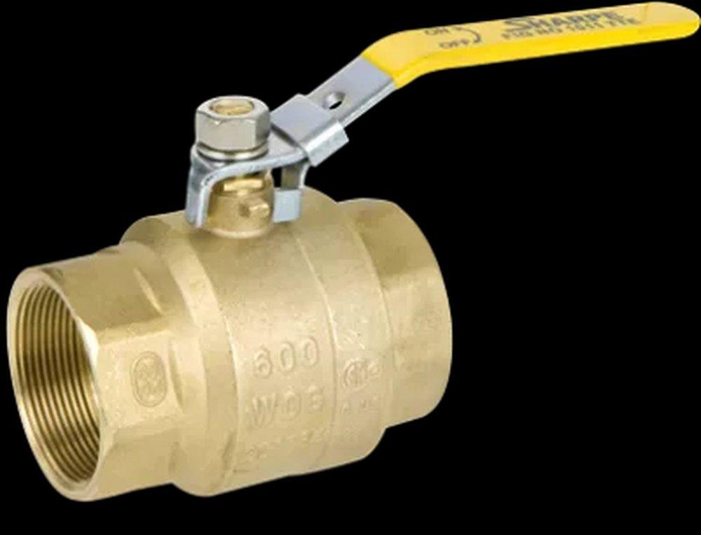 Smith-Cooper Brass Full Port Threaded Ball Valve 